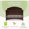 image:imageDelta Children Perry 6in1 Convertible Crib  Greenguard Gold Certified Moonstruck GreyWalnut Espresso