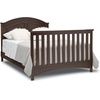 image:imageDelta Children Perry 6in1 Convertible Crib  Greenguard Gold Certified Moonstruck GreyWalnut Espresso