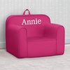 image:imageDelta Children Personalized Cozee Chair  Customize with Name  Foam Kids Chair for Ages 18 Months and Up SageHot Pink