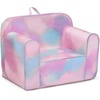 image:imageDelta Children Personalized Cozee Chair  Customize with Name  Foam Kids Chair for Ages 18 Months and Up SageTie Dye