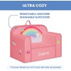 image:imageDelta Children Personalized Mix amp Match Cozee Kids Chair with Interchangeable Patches RainbowRainbow