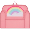 image:imageDelta Children Personalized Mix amp Match Cozee Kids Chair with Interchangeable Patches RainbowRainbow