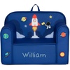 image:imageDelta Children Personalized Mix amp Match Cozee Kids Chair with Interchangeable Patches RainbowSpace