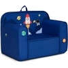 image:imageDelta Children Personalized Mix amp Match Cozee Kids Chair with Interchangeable Patches RainbowSpace