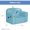 image:imageDelta Children Personalized Mix amp Match Cozee Kids Chair with Interchangeable Patches RainbowUnderwater