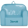 image:imageDelta Children Personalized Mix amp Match Cozee Kids Chair with Interchangeable Patches RainbowUnderwater