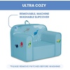 image:imageDelta Children Personalized Mix amp Match Cozee Kids Chair with Interchangeable Patches RainbowUnderwater