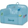 image:imageDelta Children Personalized Mix amp Match Cozee Kids Chair with Interchangeable Patches RainbowUnderwater