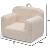 image:imageDelta Children Personalized Sherpa Cozee Chair  Customize with Name  Foam Kids Chair for Ages 18 Months and Up Hot PinkCream