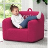 image:imageDelta Children Personalized Sherpa Cozee Chair  Customize with Name  Foam Kids Chair for Ages 18 Months and Up Hot PinkHot Pink