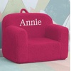 image:imageDelta Children Personalized Sherpa Cozee Chair  Customize with Name  Foam Kids Chair for Ages 18 Months and Up Hot PinkHot Pink