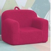 image:imageDelta Children Personalized Sherpa Cozee Chair  Customize with Name  Foam Kids Chair for Ages 18 Months and Up Hot PinkHot Pink
