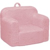 image:imageDelta Children Personalized Sherpa Cozee Chair  Customize with Name  Foam Kids Chair for Ages 18 Months and Up Hot PinkPink