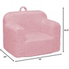 image:imageDelta Children Personalized Sherpa Cozee Chair  Customize with Name  Foam Kids Chair for Ages 18 Months and Up Hot PinkPink