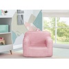 image:imageDelta Children Personalized Sherpa Cozee Chair  Customize with Name  Foam Kids Chair for Ages 18 Months and Up Hot PinkPink
