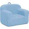 image:imageDelta Children Personalized Sherpa Cozee Chair  Customize with Name  Foam Kids Chair for Ages 18 Months and Up Hot PinkPowder Blue