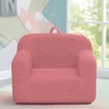 image:imageDelta Children Personalized Sherpa Cozee Chair  Customize with Name  Foam Kids Chair for Ages 18 Months and Up Hot PinkRose