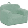 image:imageDelta Children Personalized Sherpa Cozee Chair  Customize with Name  Foam Kids Chair for Ages 18 Months and Up Hot PinkSage