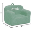 image:imageDelta Children Personalized Sherpa Cozee Chair  Customize with Name  Foam Kids Chair for Ages 18 Months and Up Hot PinkSage