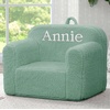 image:imageDelta Children Personalized Sherpa Cozee Chair  Customize with Name  Foam Kids Chair for Ages 18 Months and Up Hot PinkSage
