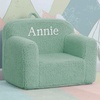 image:imageDelta Children Personalized Sherpa Cozee Chair  Customize with Name  Foam Kids Chair for Ages 18 Months and Up Hot PinkSage