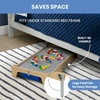 image:imageDelta Children Play N Store Building Bricks Play Table with 100 Play Bricks Included  Large Brick Plate Compatible with LEGO MegaBlocks amp More  Legs Fold for Easy Under Bed Storage Grey