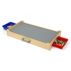 image:imageDelta Children Play N Store Building Bricks Play Table with 100 Play Bricks Included  Large Brick Plate Compatible with LEGO MegaBlocks amp More  Legs Fold for Easy Under Bed Storage Grey