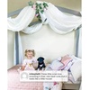 image:imageDelta Children Poppy House Wood Twin Bed Platform Bed  No Box Spring Needed GreyBianca White