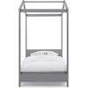 image:imageDelta Children Poppy House Wood Twin Bed Platform Bed  No Box Spring Needed GreyGrey