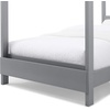 image:imageDelta Children Poppy House Wood Twin Bed Platform Bed  No Box Spring Needed GreyGrey