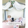 image:imageDelta Children Poppy House Wood Twin Bed Platform Bed  No Box Spring Needed GreyGrey