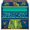 image:imageDelta Children Princess Crown Design amp Store 6 Bin Toy Storage Organizer  Greenguard Gold Certified WhitePinkDinosaur