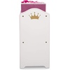 image:imageDelta Children Princess Crown Design amp Store 6 Bin Toy Storage Organizer  Greenguard Gold Certified WhitePinkWhitePink