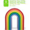 image:imageDelta Children Rainbow Bookcase  Greenguard Gold Certified Kids Bookshelf and Toy Storage Montessori Bookcase for Playroom Nursery and Classroom Colorful Kids Book Shelf Natural FinishRainbow