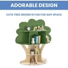 image:imageDelta Children Rainbow Bookcase  Greenguard Gold Certified Kids Bookshelf and Toy Storage Montessori Bookcase for Playroom Nursery and Classroom Colorful Kids Book Shelf Natural FinishTree
