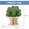image:imageDelta Children Rainbow Bookcase  Greenguard Gold Certified Kids Bookshelf and Toy Storage Montessori Bookcase for Playroom Nursery and Classroom Colorful Kids Book Shelf Natural FinishTree