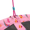 image:imageDelta Children Rainbow amp Unicorn 40Inch Saucer Swing for Kids  Attaches to Swing Sets or Trees  Includes All Necessary Hanging Hardware amp Rope Pink