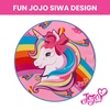 image:imageDelta Children Rainbow amp Unicorn 40Inch Saucer Swing for Kids  Attaches to Swing Sets or Trees  Includes All Necessary Hanging Hardware amp Rope Pink