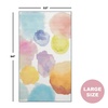 image:imageDelta Children Rectangle Area Rug for Kids 53 x 59Inch WatercolorWatercolor