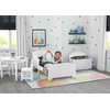 image:imageDelta Children Rectangle Area Rug for Kids 53 x 59Inch WatercolorWatercolor