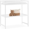 image:imageDelta Children Ruby 6in1 Convertible Crib amp Changing Table 2Piece Set  Greenguard Gold Certified Bianca White