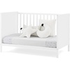 image:imageDelta Children Ruby 6in1 Convertible Crib amp Changing Table 2Piece Set  Greenguard Gold Certified Bianca White