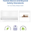 image:imageDelta Children Ruby 6in1 Convertible Crib amp Changing Table 2Piece Set  Greenguard Gold Certified Bianca White
