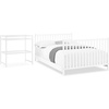 image:imageDelta Children Ruby 6in1 Convertible Crib amp Changing Table 2Piece Set  Greenguard Gold Certified Bianca White