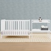 image:imageDelta Children Ruby 6in1 Convertible Crib amp Changing Table 2Piece Set  Greenguard Gold Certified Bianca White