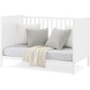 image:imageDelta Children Ruby 6in1 Convertible Crib amp Changing Table 2Piece Set  Greenguard Gold Certified Bianca White