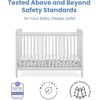image:imageDelta Children Saint 4in1 Convertible Crib  Greenguard Gold Certified Bianca WhiteBianca White