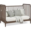 image:imageDelta Children Saint 4in1 Convertible Crib  Greenguard Gold Certified Bianca WhiteTeak Brown