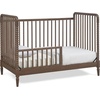 image:imageDelta Children Saint 4in1 Convertible Crib  Greenguard Gold Certified Bianca WhiteTeak Brown