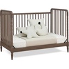 image:imageDelta Children Saint 4in1 Convertible Crib  Greenguard Gold Certified Bianca WhiteTeak Brown